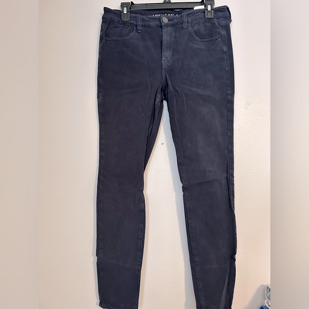 American Eagle Navy jeggings